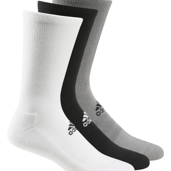 adidas® 3-pack golf crew socks Thumbnail