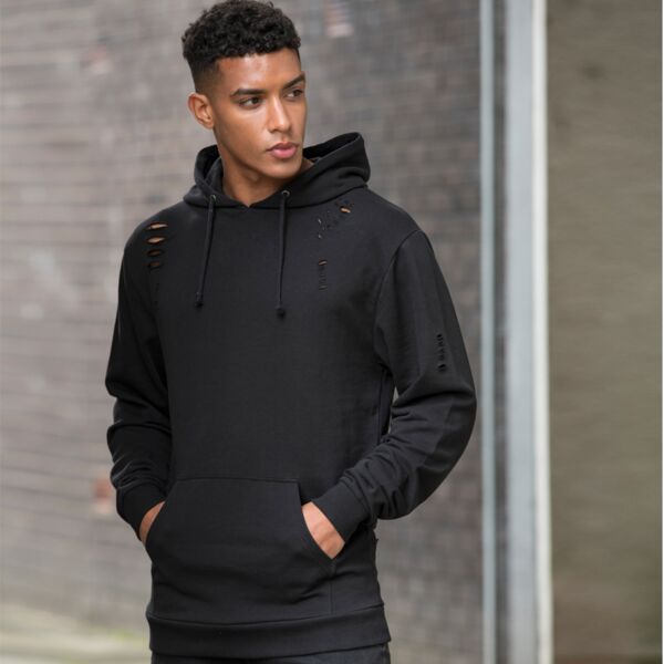 AWDis Distressed Hoodie Thumbnail